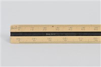 「SIGA JAPAN」鋁製三角比例尺藏品圖，第6張